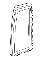 6818842010 - Body: Fixed Glass Weatherstrip for Toyota: RAV4 Image