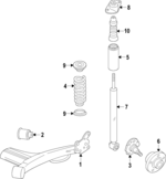 5QM501049L - Suspension: Cross-member for Volkswagen: Taos Image