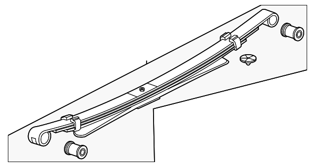 Contact Leaf Spring 2026 GM Leaf Spring 85794985 GM | GMPartsDirect.com
