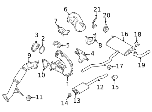 Exhaust & Tail Pipes for 2026 Volvo XC90 #0