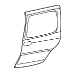 15180603 - Body: Outer Panel for Buick: Terraza | Chevrolet: Uplander | Pontiac: Montana | Saturn: Relay Image