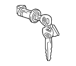 8125025C00 - : Lock Cylinder for Hyundai Image