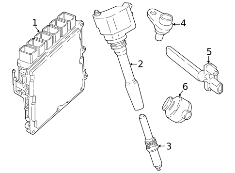 Ignition Coil for 2025 BMW 750e xDrive #0