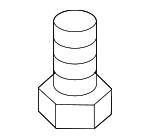 9533278J00 - : Dehydrator Bolt for Suzuki Image