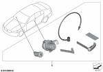51219878982 - Bodywork: Set Uniform Locking System, Coded for BMW: 740eX, 740i, 740iX, 745eX, 750i, 750iX, BMW ALPINA B7, M760iX Image image