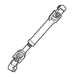 LX6Z3B676M - : Intermediate Shaft for Lincoln: Corsair Image