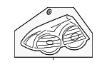 MR987803 - Electrical: Tail Light Housing for Dodge: Stratus Image
