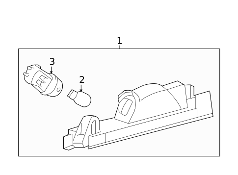 License Lamps for 2017 Toyota Corolla iM #0