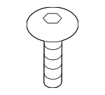 7149353144 - Electrical: Headlamp Assembly Bolt for BMW: 230i, 230i xDrive, 330e, 330e xDrive, 330i, 330i xDrive, 430i, 430i Gran Coupe, 430i xDrive, 430i xDrive Gran Coupe, 530e, 530e xDrive, 530i, 530i xDrive, 540d xDrive, 540i, 540i xDrive, 550e xDrive, 640i xDrive Gran Turismo, 740i, 740i xDrive, 745e xDrive, 750e xDrive, 750i xDrive, 760i xDrive, 840i, 840i Gran Coupe, 840i xDrive, 840i xDrive Gran Coupe, i4, i5, i7, iX, M2, M240i, M240i xDrive, M3, M340i, M340i xDrive, M4, M440i, M440i Gran Coupe, M440i xDrive, M440i xDrive Gran Coupe, M5, M550i xDrive, M760i xDrive, M8, M8 Gran Coupe, M850i xDrive, M850i xDrive Gran Coupe, X3, X5, X6, X7, XM Image