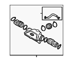 28130D2100 - Engine: Intake Tube for Genesis: G80, G90 Image