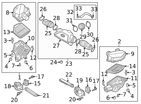 Air Intake for 2017 Genesis G90 #0