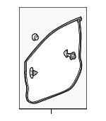 72350TM8A01 - : Door Weather-Strip for Honda Image