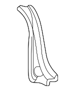 20369010405C84 - Body: Pillar Trim for Mercedes-Benz: C 240, C 320 Image image