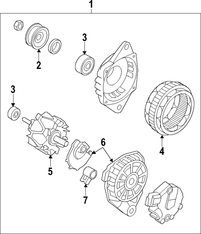 3736022651 - : Rectifier for Hyundai Image