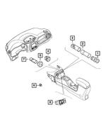 68256595AA - Electrical: Power Outlet Cap for Fiat: 500X | Jeep: Renegade Image