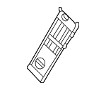 898W1R0010OFB - Body: Belt Guide for Kia Image
