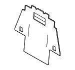 89345R0200 - Body: Seat Back Pad Pad for Kia Image
