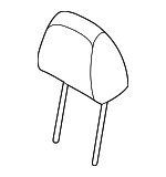 89700R0010K4T - Body: Headrest for Kia Image