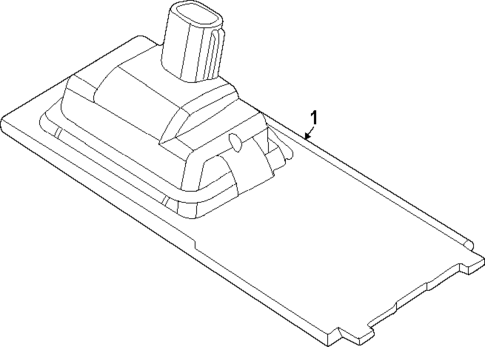 License Lamps for 2025 Genesis Electrified GV70 #0