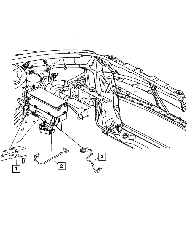 « 4692043AC –  : Pare-boue Ecran pour Mopar Image »