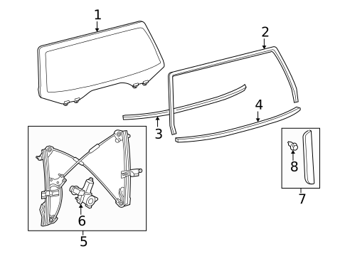 Liftgate for 2008 Toyota Sequoia | OEM Parts Online