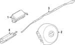 985P15EE9A - : Head Air Bag for Nissan: Versa Image