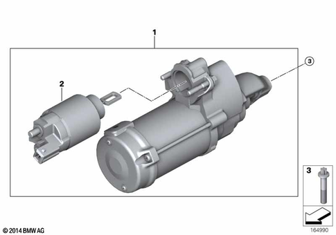 Starter for 2010 BMW 740Li #0