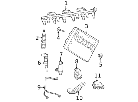 Ignition System for 2008 Jeep Commander #0