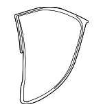 84947751 - Body: Door Weather-strip for Cadillac: ATS, CT4 Image