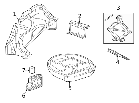 Interior Trim - Rear Body for 2016 Chrysler 200 #0