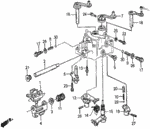 24433PH8000 - Transmission - Manual: BOLT, INTERLOCK for Honda Image