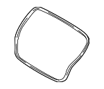 87321A7500 - Body: Weatherstrip for Kia: Forte5 Image