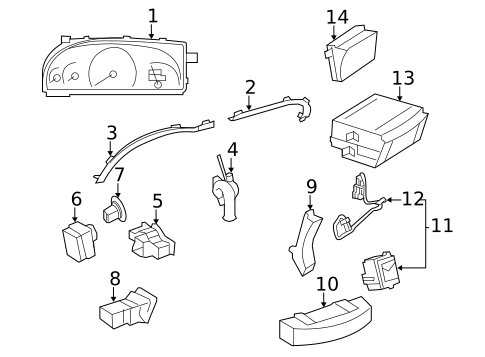 Controls for 2012 Mercedes-Benz CL600 #0