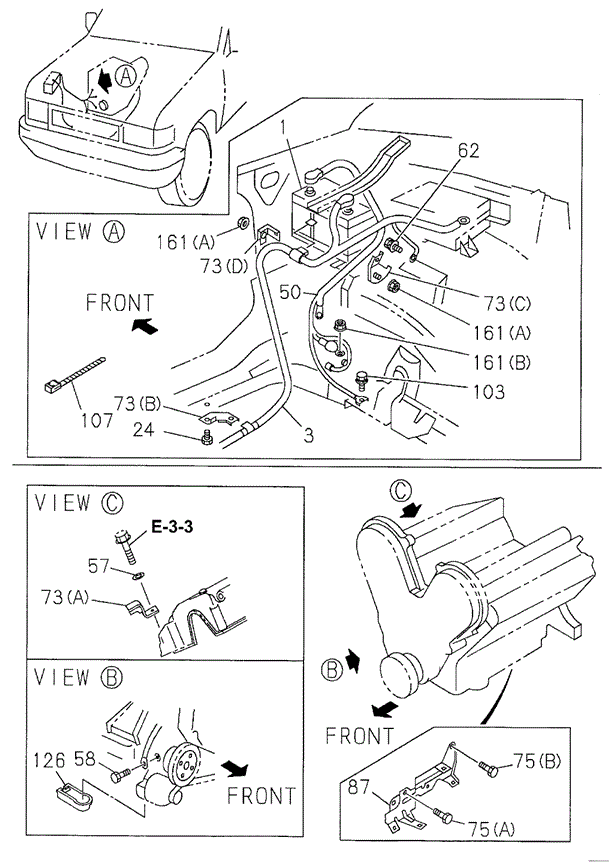 Battery - Battery Cable for 1998 Acura SLX #0