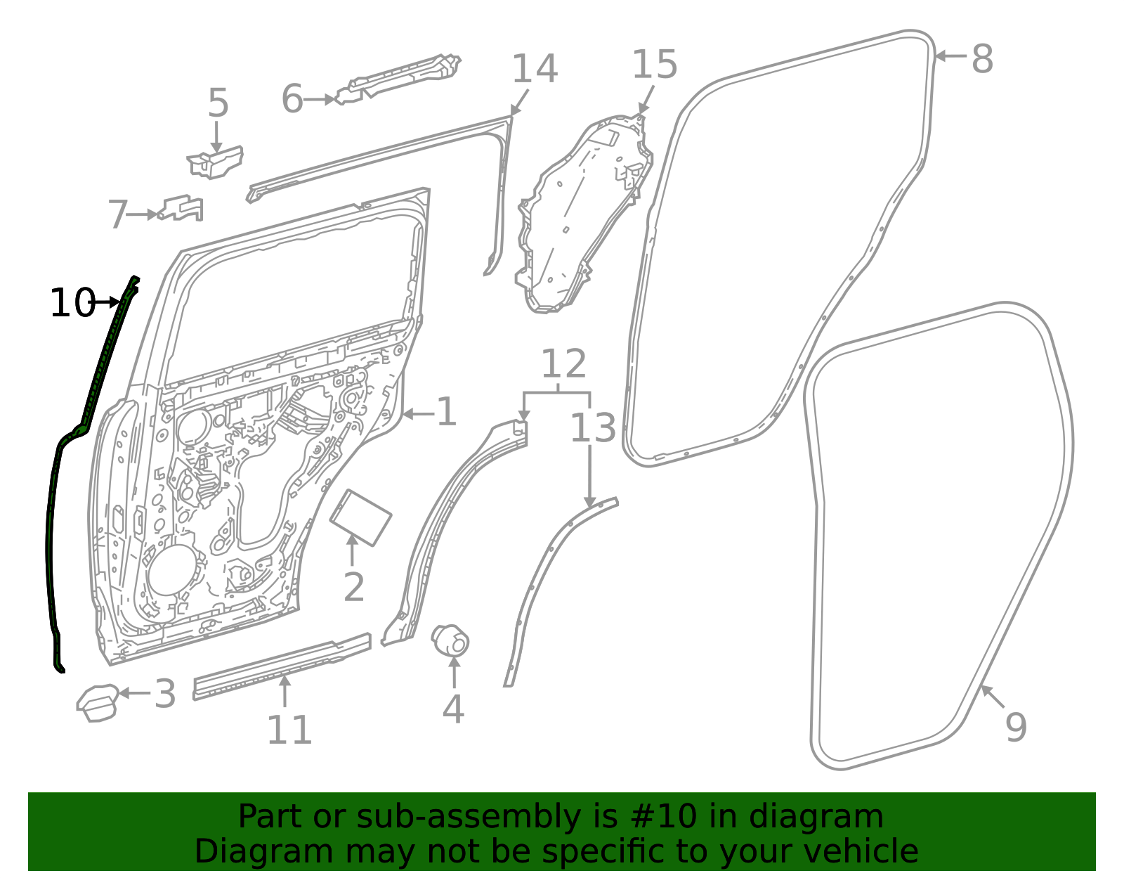 2022-2025 Lexus Front Weather-Strip 67898-60020 | OEM Parts Online