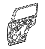 6700460931 - Body: Door Shell for Lexus: LX600 Image