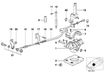 7119916977 - Gearshift: Hex Head Screw for BMW Image