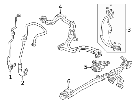 Rear AC Lines for 2025 Mazda CX-90 #0