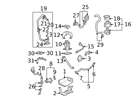 EGR System for 2004 Cadillac DeVille #0