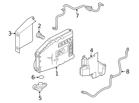 Battery for 2013 Porsche Panamera #8