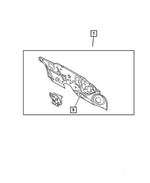 5017558AE - Body Sheet Metal Except Doors: Dash Panel for Mopar Image