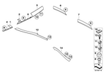 51427252068 - : Decorative Strip, Door Rear Right for BMW Image