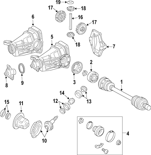 Axle Shafts & Joints for 2006 Chrysler Crossfire #0