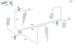 2943207101 - Suspension: Compressed-Air Line for Mercedes-Benz: EQE 350 SUV, EQE 350+ SUV, EQE 500 SUV, EQE AMG SUV, EQS 450 SUV, EQS 450+ SUV, EQS 580 SUV, Maybach EQS 680 SUV Image