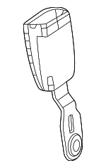 7LX731D4AA - Electrical: Outer Buckle for Jeep: Grand Wagoneer, Grand Wagoneer L, Wagoneer, Wagoneer L Image