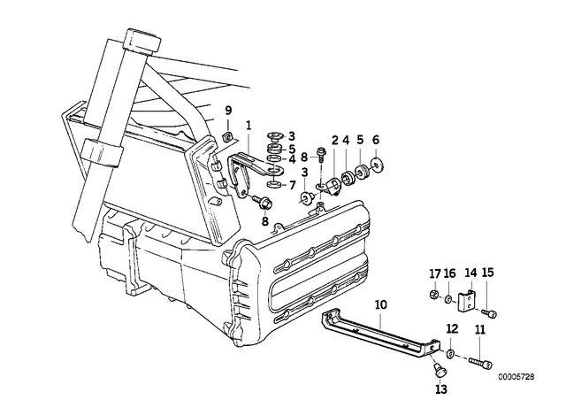 46631453119 - Frame and Mounting Parts: Bracket Left -  for BMW-Motorrad Image