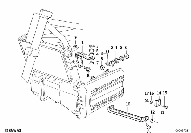 46631453119 - Frame and Mounting Parts: Bracket Left -  for BMW-Motorrad Image image