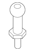 13717802510 - Electrical: Engine Cover Stud for BMW Image