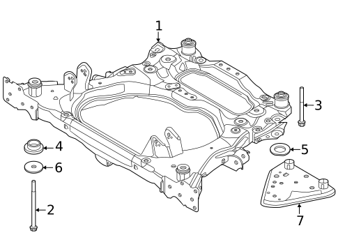 Suspension Mounting for 2023 Nissan ARIYA #0