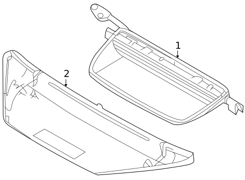 High Mount Lamps for 2018 Ford Special Service Police Sedan #0